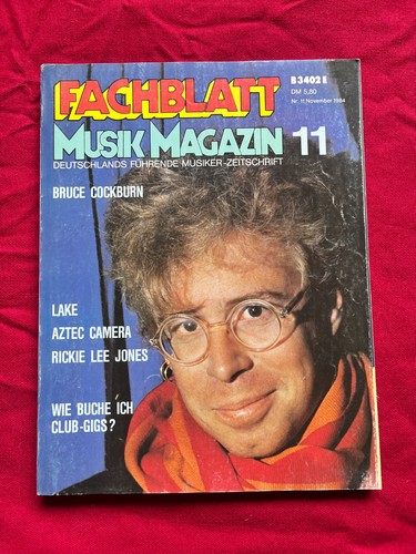 Fachblatt musikmagazin 1984 - musikmagazin,