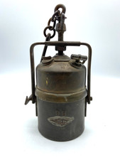 #SE2558# sehr seltene Osmeka DB Deutsche Bahn Karbidlampe Lampe 60er Jahre *gut*