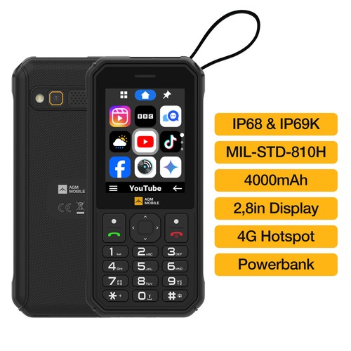 Agm m11 4000mah rugged - 4000mah,