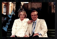 Hildegard Knef 1925-2002 Groß Foto Original Signiert # BC G 48033