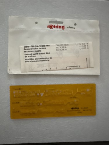 Rotring schablone - rotring,