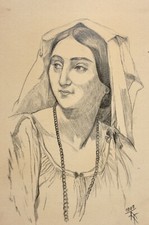 Porträt einer jungen Frau mit