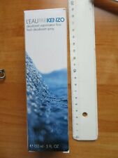 Leerer Deo Flakon L´EAU PAR KENZO Deodorant Spray 150ml im Verkaufskarton Dose