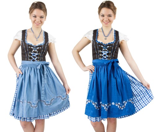 Schönes midi dirndl - midi, gundel