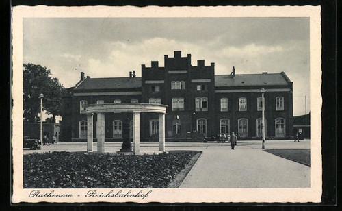 Ansichtskarte rathenow blick - rathenow,,