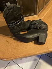 Stiefeletten Stiefel schwarz