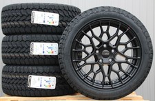 VW Bus T5 T6 6.1 Räder Alufelgen Supermetal Cell schwarz General Off Road Reifen