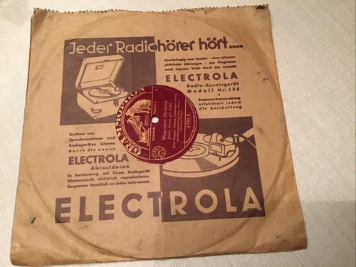 Schellack platte - schellack,