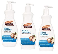Palmers Cocoa Butter Softens Smoothes Dry Skin Lotion 3x 400ml (insg.1,2L)