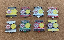 8 x Pins Eintracht Frankfurt