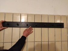 Garderoben-Leiste schwarz (Ikea)