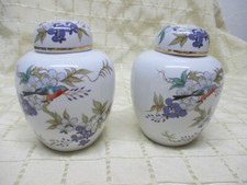 2x Porzellandose Teedose