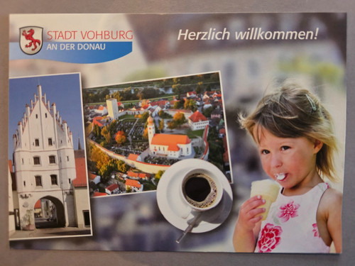 Ansichtskarte vohburg donau - ak,