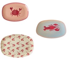 RICE - Melamin Teller, Groß &