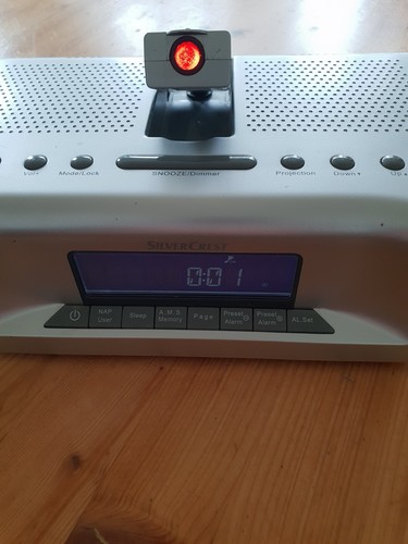 Projektionswecker mit ukw - mit, ukw/mw