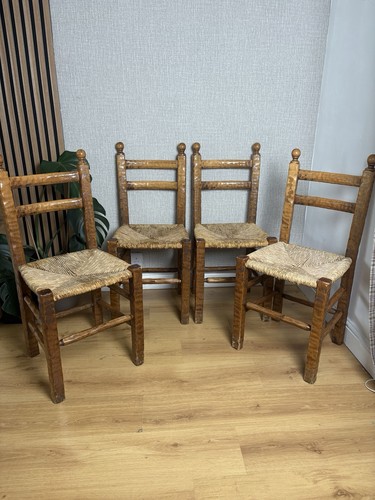 4er set rustikale massivholz - 4er,