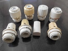 7 Stück Danfoss Thermostatköpfe mit Click Verschluß