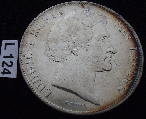 Bayern gulden 1843 - bayern, ludwig