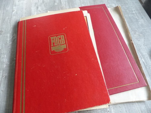 Großes ddr urkunden konvolut - ddr,