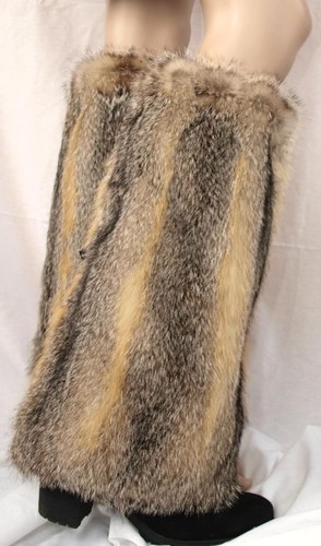 Pelz stulpen grisfuchs fell - stulpen,