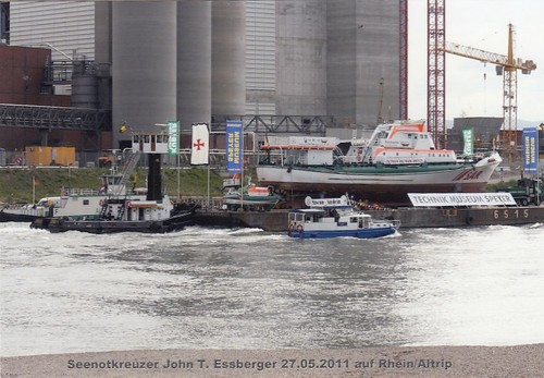 Altrip rhein seenotkreuzer - altrip, rhein,
