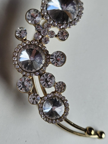 Ohrklemme strassschmuck - ohrklemme,,
