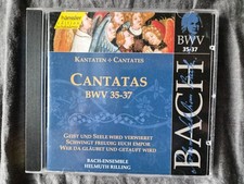 CD  J.S. Bach, Bach-Ensemble, Helmuth Rilling – Cantatas BWV 35-37
