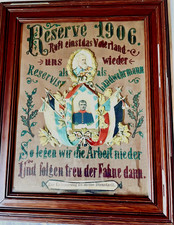 Original Reservistenbild 1906 - 8. Hannoversches Infanterie-Regiment Nr. 83