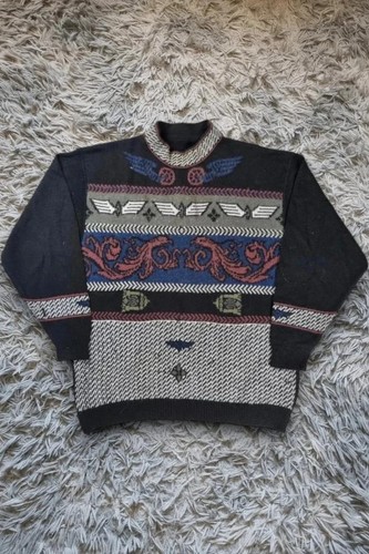 Vintage pullover stehkragen - vintage,