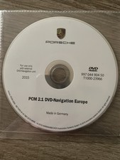 Porsche Original Navigation DVD PCM 2.1 Europa 2015!Final Update!