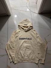 Fear of God Essentials Zip-Hoodie Beige Größe S