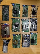 Retro Grafikkarten Konvolut (7600GT, Radeon DDR, 7600 Passiv; GTX260 Golden etc)
