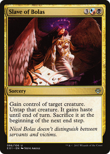Mtg slave bolas - mtg,