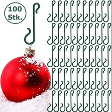 100 S-Haken Kugelaufhänger