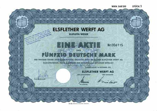 Elsflether werft 1990 elsfleth - 1990,