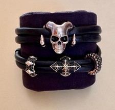 Lederarmband rebeligion 4 - rebeligion,,