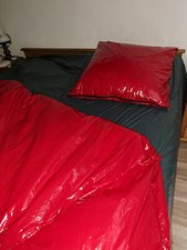 shiny nylon Bettwäsche set