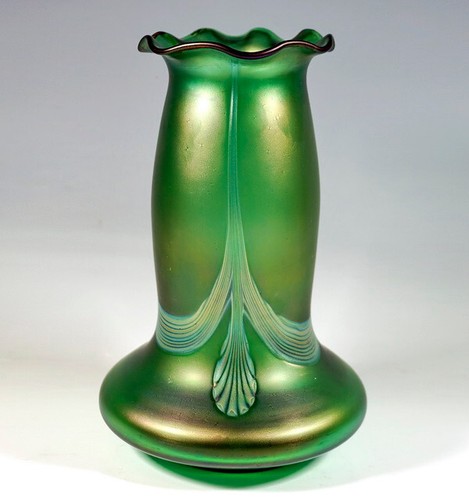 Loetz vase dekor creta glatt - dekor,
