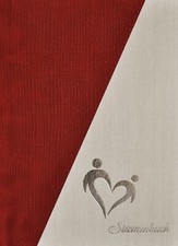 Stammbuch "Venus",rot grau