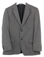 Hugo Boss Tizian Blazer Herren US 42E Super 120 Gefüttert Muster Einreihig