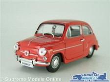 Seat fiat 600 modellauto rot - seat,