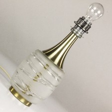 VTG Tisch Lampe Doria Glas