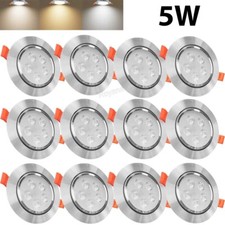 2-20X LED Einbauleuchte 5W Einbaustrahler Decken Leuchte Set Einbau Spot 230V