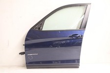 BMW X3 F25 Tür Fahrertür Scheibe Komplett vorne links TIEFSEEBLAU METALLIC A76