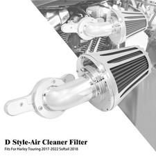 Kegel Chrom Luftfilter Grau