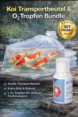 Fischtransportbeutel o2 - 10,