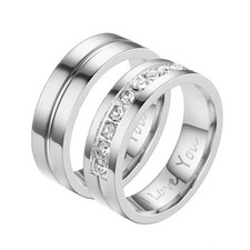 Edelstahl Ring vergoldet