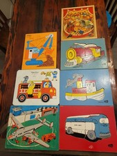 Vintage Wooden Puzzles