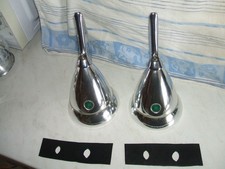 2 top neuw. Talbot Spiegel 333  Alu poliert grüner 70er Jahre Prägest. Oldtimer