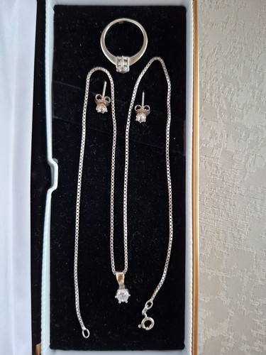Schmuckset aus kette mit - schmuckset,